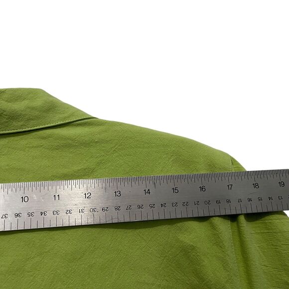 Alfred Dunner Shirt Women Size 14 Cherry Ladybugs Embroidered Sequins New Green - Picture 8 of 12